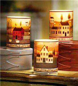 Country Primitive Home Flameless Candles  