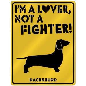   Am A Dachshund Lover / Lovin  Parking Sign Dog