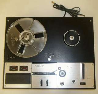   Auction Today is a Vintage Sony TC 350 Stereo Reel to Reel Tape Deck