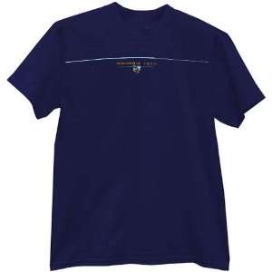   Jackets Navy Pencil Stripe Embroidered T shirt