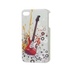 com Gino Red Guitar Hard Plastic IMD Back Guard Protector for iPhone 