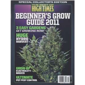  The Best Of High Times Beginners Grow Guide 2011 Various Books