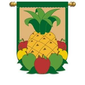  Colonial Pineapple Garden Flag Banner 13 X 18 Patio, Lawn 