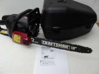Craftsman 42cc 18 Gas Chain Saw Model # 35190 (#1)  