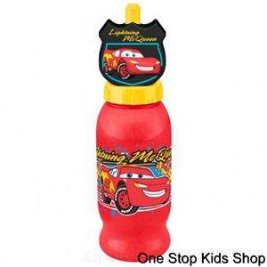 CARS Sipper Sippy Cup SPORTS BOTTLE Disney LIGHTNING MCQUEEN Sip and 