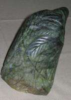Carved Jade EAGLE Statue Paperweight Sculpture Art  