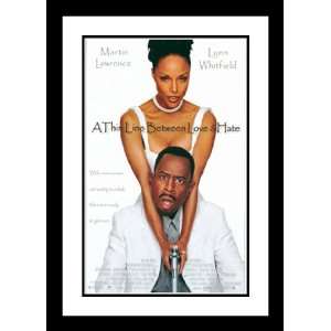  Line Between Love and Hate 32x45 Framed and Double Matted Movie 