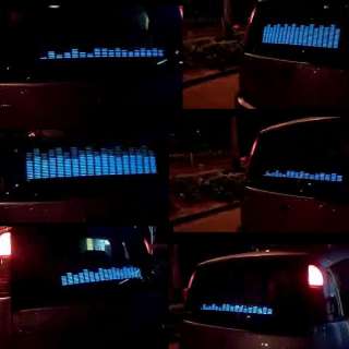   music Activated / Equalizer Glow 12V LED Light 70cm X 16cm  