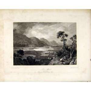  Scotland Loch Awe Argyleshire Scottish Lake Print 1836 