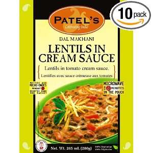 Patels Dal Makhani Lentils in Cream Sauce (Tomato Cream Sauce), 9.5 