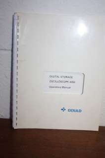 Gould 4050 Digital Storage Oscilloscope 4050 Manual  