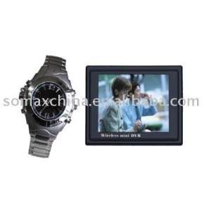  shipping 2.4ghz wireless camera watch with dvr Camera 