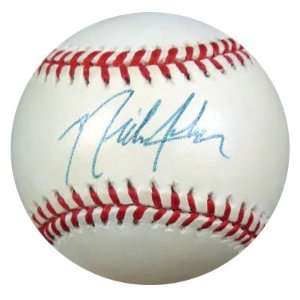  Nick Johnson Autographed/Hand Signed AL Baseball NY Yankees PSA/DNA 