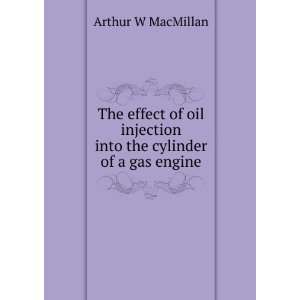  The effect of oil injection into the cylinder of a gas 