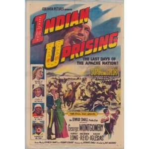  Indian Uprising   Movie Poster   27 x 40