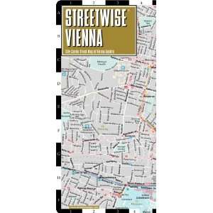   Map   Laminated City Center Street Map of Vienna, Austria [Map