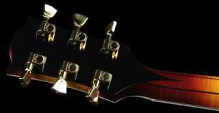 Gibson Custom Shop L 5 CES Florentine Electric Guitar Ebony FB Bourbon 