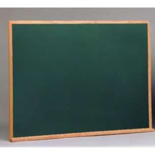 Ghent WC46 G 4 ft. x 6 ft. Wood Frame Duroslate Chalkboard   Green