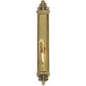   P5241 610 Apollo Highlighted Brass Pull Plate Door P