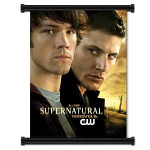  Supernatural TV Show Fabric Wall Scroll Poster (16 x 20 