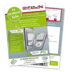 atFoliX FX Mirror Stylish screen protector for Praktica Luxmedia 12 