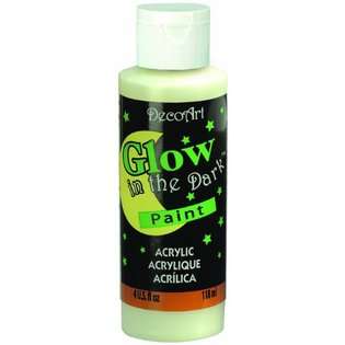 DecoArt DS50 10 Glow in the Dark Paint, 4 Ounce 