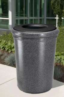 50 Gallon StoneTec Indoor Outdoor Decorative Trash Can  