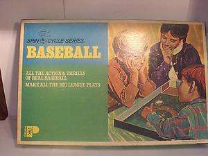 Spin Cycle series Major League Baseball board game  