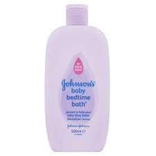 Johnsons Baby Bedtime Bath 500Ml   Groceries   Tesco Groceries