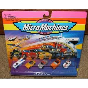  Micro Machines Porsche #9 Collection Toys & Games