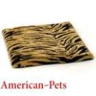 American Pets Small Gold and Black Tiger Animal Print Wild Thing Pad 