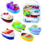 Elegant Baby Bath Squirtie Toys   Boats