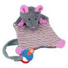 the Kruse Kathe Kruse 12 Baby Binkie Towel with Doll, Mouse Jacky
