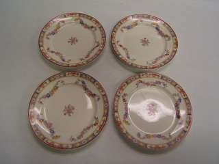 WS George China Derwood set 4 bread & butter plates  