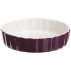 BIA Cordon Bleu Round 6 Ounce Quiche/ Brulee, 2 Tone, Violet Purple 