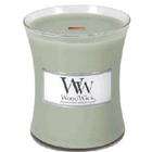 Unknown Applewood   WoodWick 10oz Jar Candle Burns 100 Hours