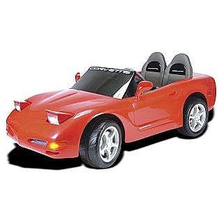 Battery Operated Red Corvette  Safety 1st Toys & Games Ride On Toys 