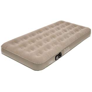   Comfort 6001TLB Twin Suede Top Air Bed with Built in Pump 