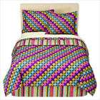   and Stripes Spice Bedding Collection (4 Pieces)   Size Full / Queen