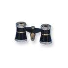 Jewelry Adviser Gifts Black and Swarovski Crystal Binoculars