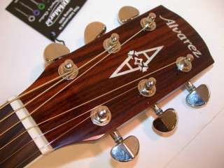 Alvarez Folk Acoustic Guitar, Solid Sitka Spruce Top with Mahogany 