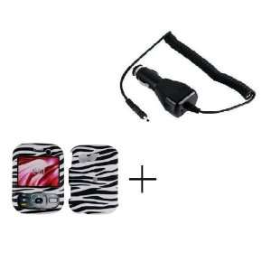 LG Remarq LN240 Black+White Zebra Premium Designer Hard Protector Case 