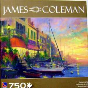  JAMES COLEMAN HARBOUR LIGHTS 750 Piece PUZZLE Toys 