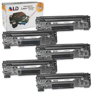  LD © HP Remanufactured CB435A (35A) Set of 5 Black Laser Toner 