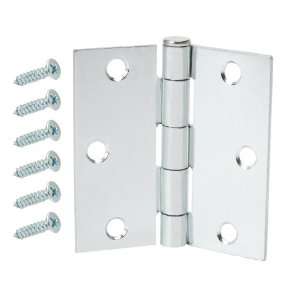  Crown Bolt 62155 3 Inch Utility Hinge, Zinc Plated, 2 