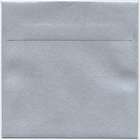 JAM Paper 6.5 x 6.5 Square (6 1/2 x 6 1/2) Silver Stardream Metallic 