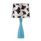 Lights Up Oscar Table Lamp in Blue   Shade Color Turquoise Optical