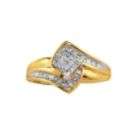 10Kt White Gold Genuine 2.00Ct. Tw. Diamond Bridal Ring