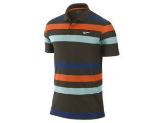  Nike Dri FIT Sport Stripe Mens Golf Polo Shirt