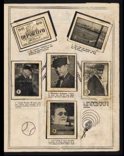1945 46 Caramelo Deportivo Set in Album (99/100 cards)  